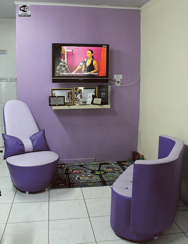 Espaço em que são oferecidos os serviços de beleza